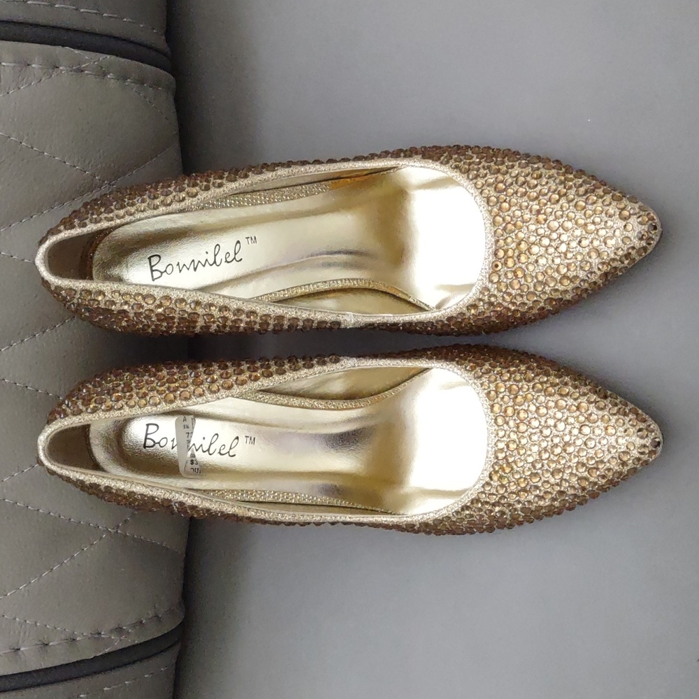 Bonnibel Rhinestone Heels - Picture 2 of 7